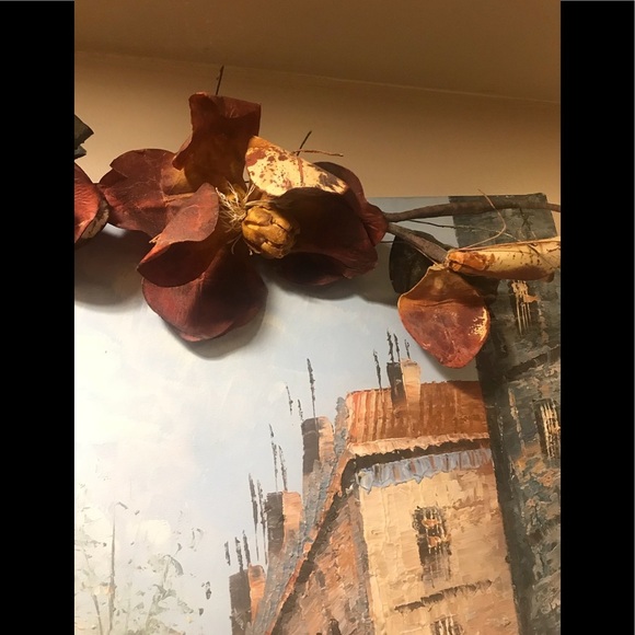 Rare Home Interiors Magnolias Mauve Serenade Swag - Picture 4 of 10